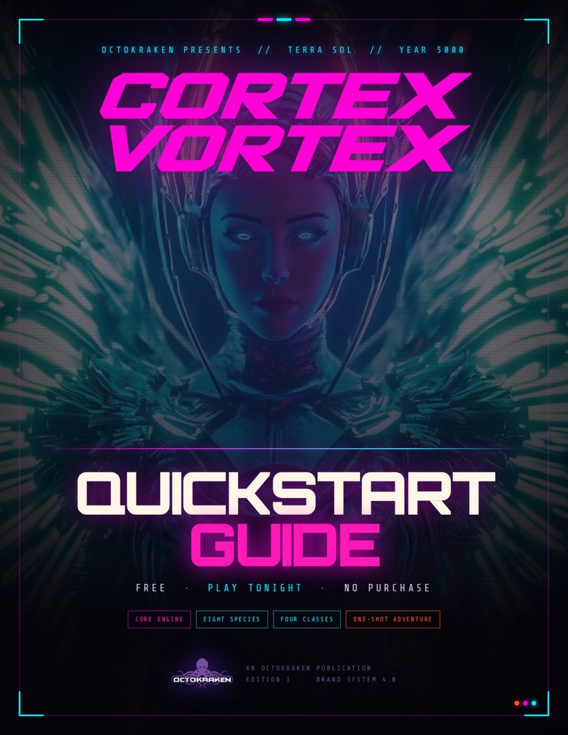 Cortex Vortex Quickstart Guide cover